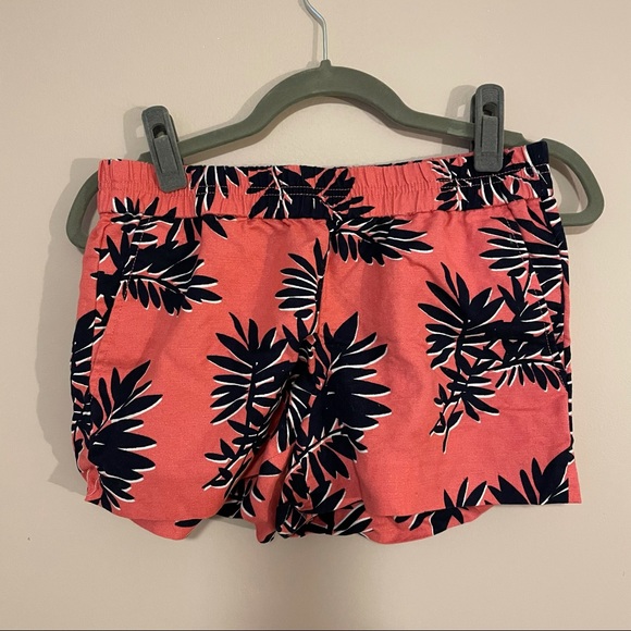 J.crew Tropical Linen Shorts Pink - Picture 1 of 4